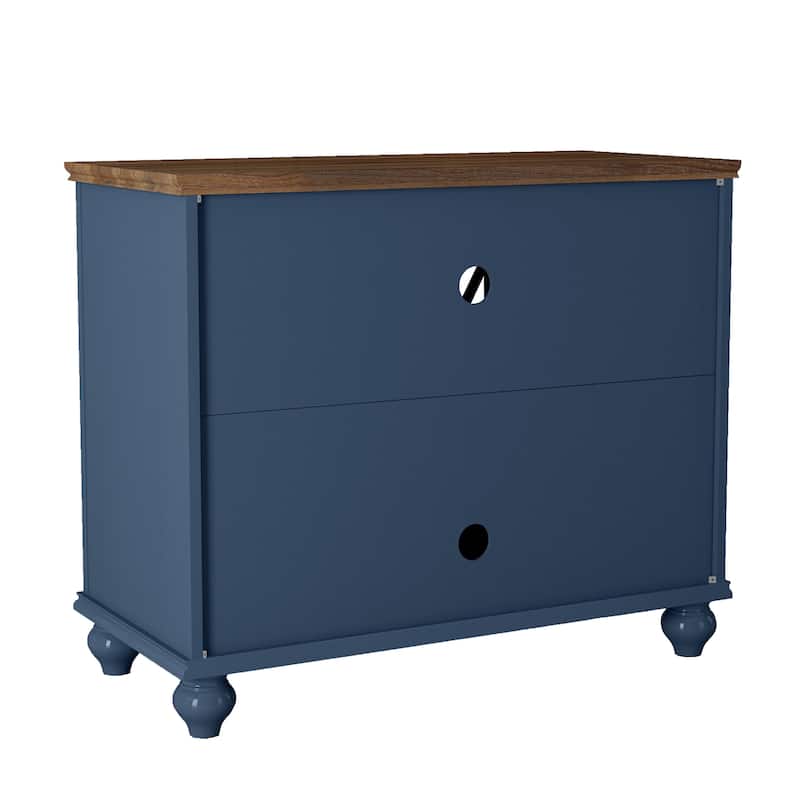 38" Vintage Style Kitchen Accent Buffet Sideboard Cabinet