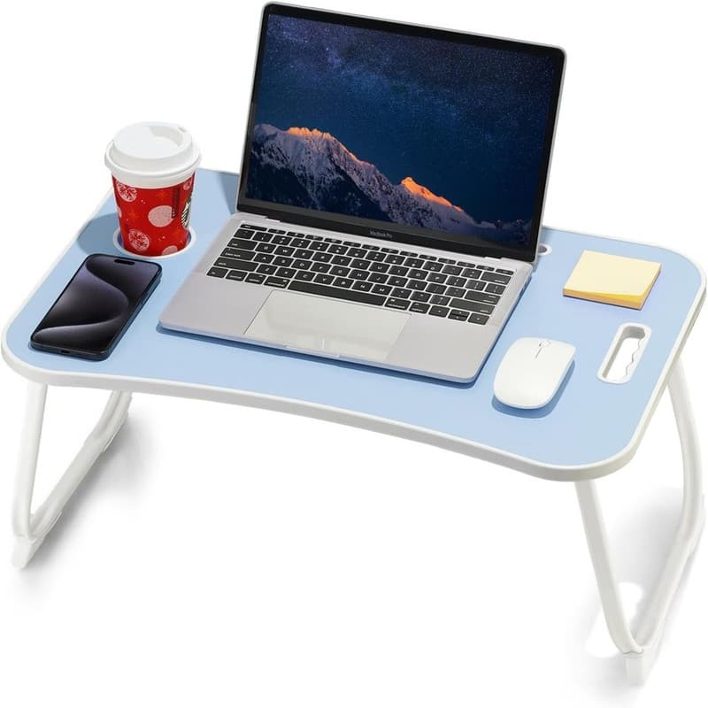 Laptop Bed Desk - Blue