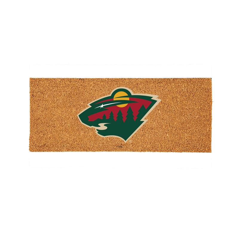Minnesota Wild Full Color Indoor/Outdoor Coir Mat