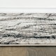preview thumbnail 3 of 19, World Rug Gallery Distressed Abstract Black / Ivory / Gray Area Rug