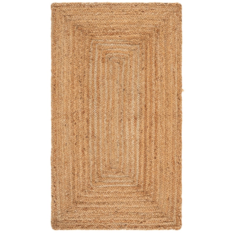SAFAVIEH Handmade Cape Cod Pepa Coastal Jute Rug - 2'3" x 5' - Natural