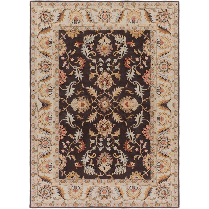 Artistic Weavers Coliseum Hand Tufted Traditional Border Wool Area Rug