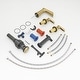 preview thumbnail 35 of 33, Double Handle Three-Hole Bath Waterfall Faucet with Drain