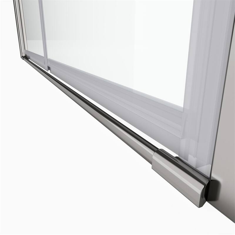 Adjustment Universal Pivot Glass Shower Door with 1/4" Tempered Glass