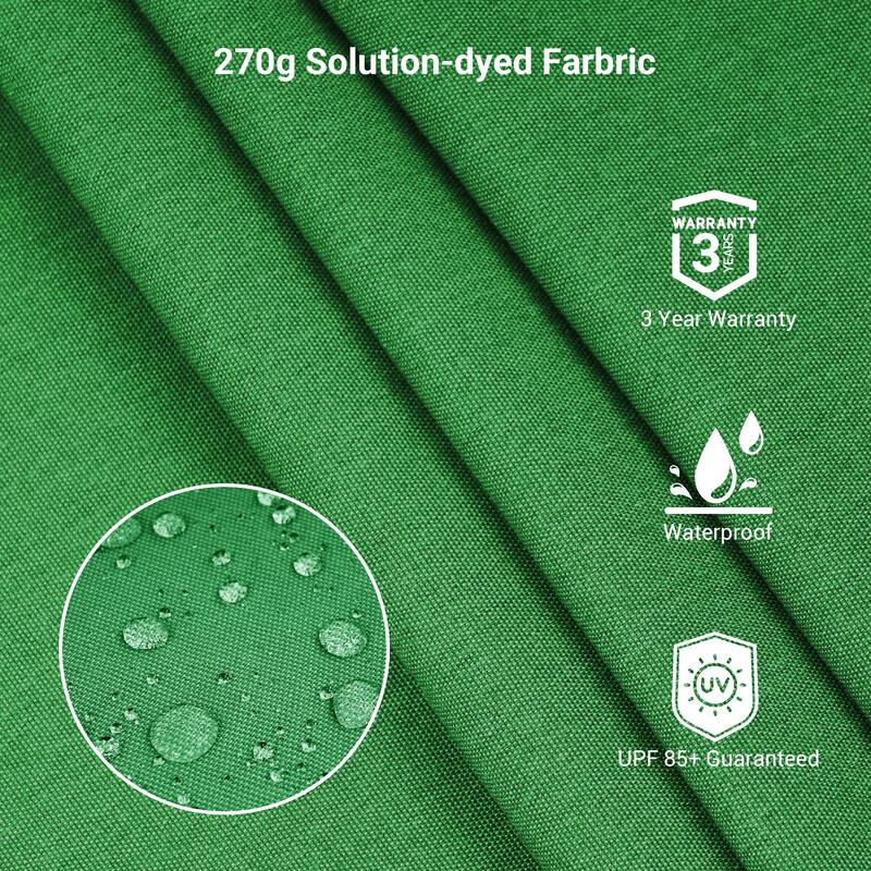 Bonosuki 11FT Patio Cantilever Umbrella With Resin Base