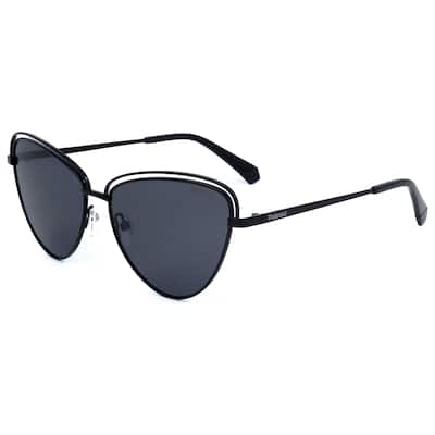Polaroid Woman 57mm Black Sunglasses PLD4094-S-807-57