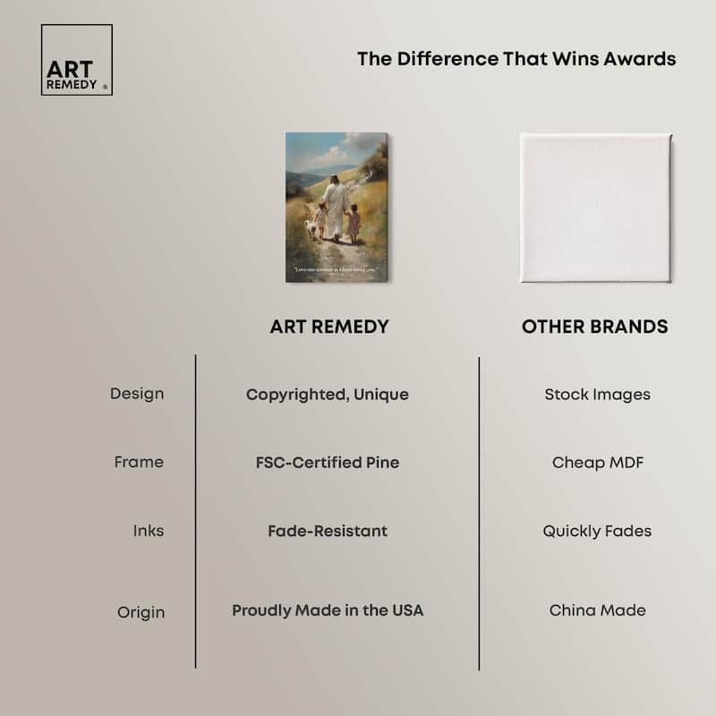 As I Have Loved You Canvas by Art Remedy, Gallery Wrapped