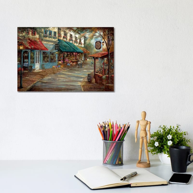 iCanvas "Romantic Interlude" by Ruane Manning Canvas Print - 8x12x0.75