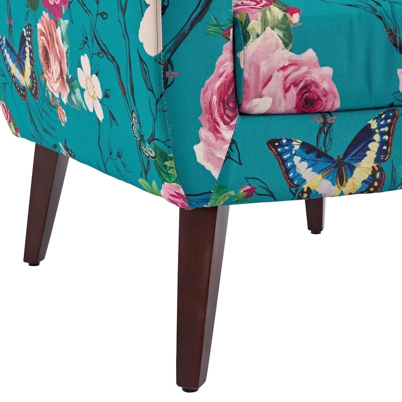 Modern Accent Armchair Comfy Accent Chair For Living Room/Bedroom