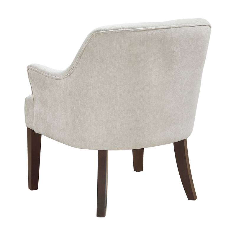 Sterling 26.5" Textured Accent Chair - Button-tufted Chair Back