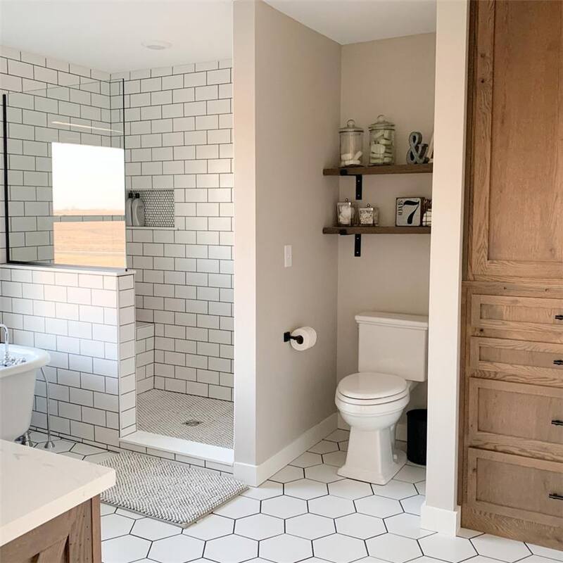 Merola Tile Projectos White 3-7/8" x 7-3/4" Ceramic Floor and Wall Tile