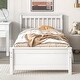 preview thumbnail 4 of 5, Twin Bed Frame with Headboard, Footboard, and Nightstand for Kids, Teens, and Adults, No Box Spring Needed