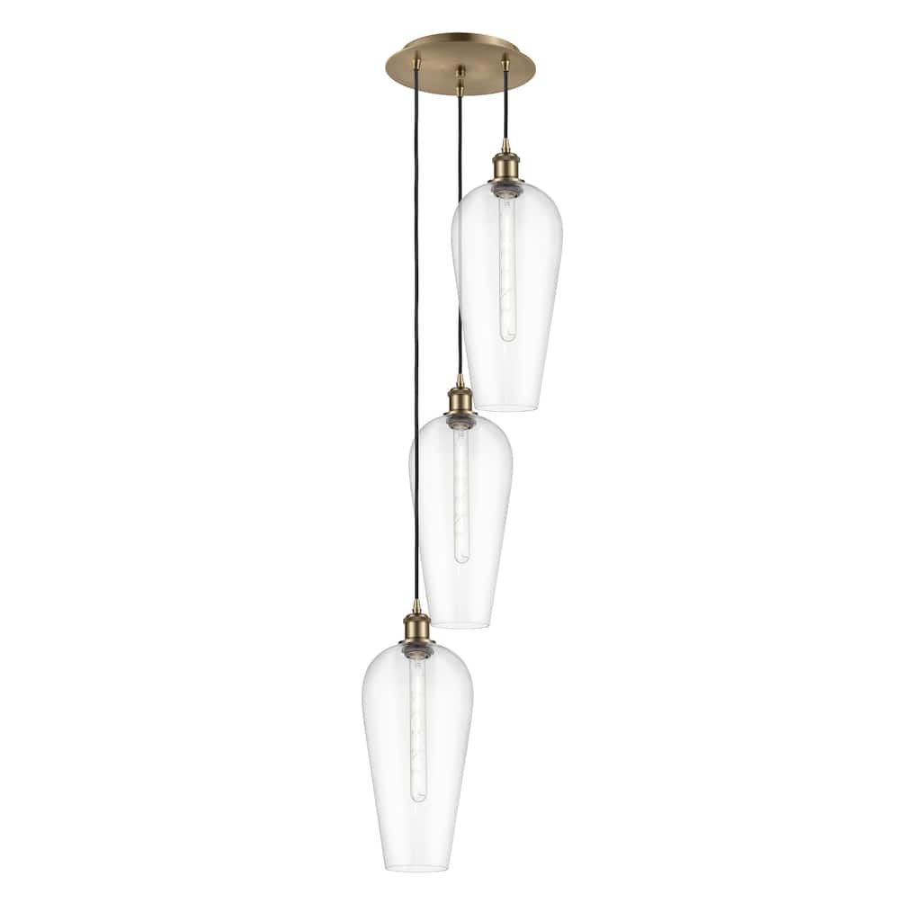 Innovations Lighting Endless Possibilities Ballston - Chelsea - 3 Light 15" Cord Hung Multi Pendant
