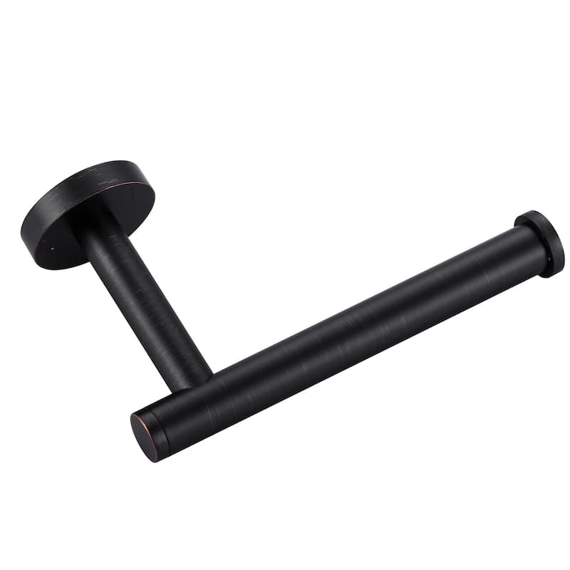 WOWOW Wall Mount Stainless Steel Single Arm Toilet Paper Holder