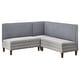 preview thumbnail 6 of 18, Lifestorey Phillips 3-Piece Upholstered Banquette Set