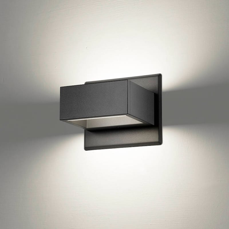 2 Pack Wall Light Outdoor LED Wall Wall Sconce Lighting Lantern