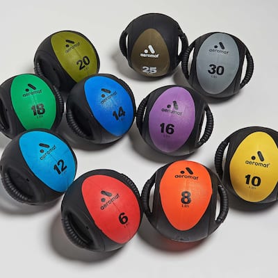 Aeromat Dual Grip Power Medicine Ball