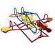 preview thumbnail 1 of 19, Lifetime Ace Flyer Multi-color Airplane Outdoor Teeter-totter Kids - Red