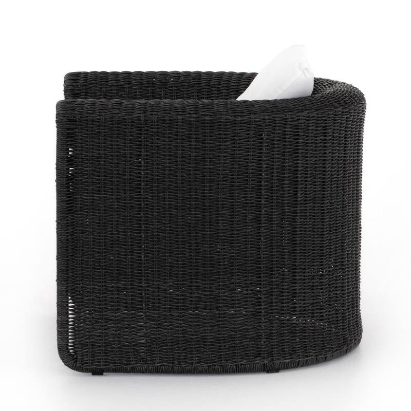 Tempe Woven Outdoor Chair-Vintage Natural - 32.0W x 32.0 x 32.0H