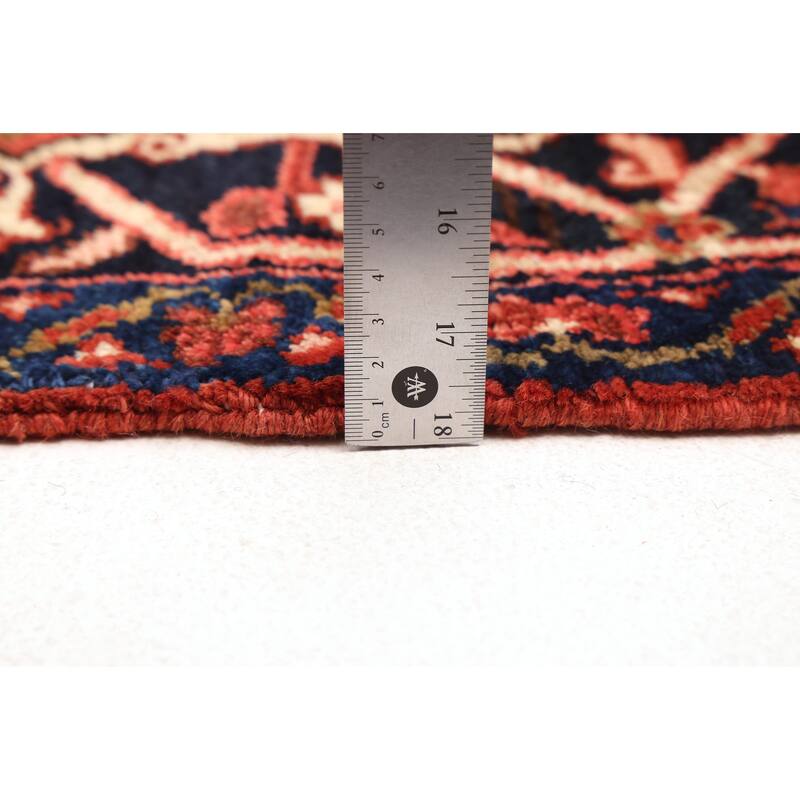 ECARPETGALLERY Hand-knotted Sarabi Red Wool Rug - 7'7 x 10'11