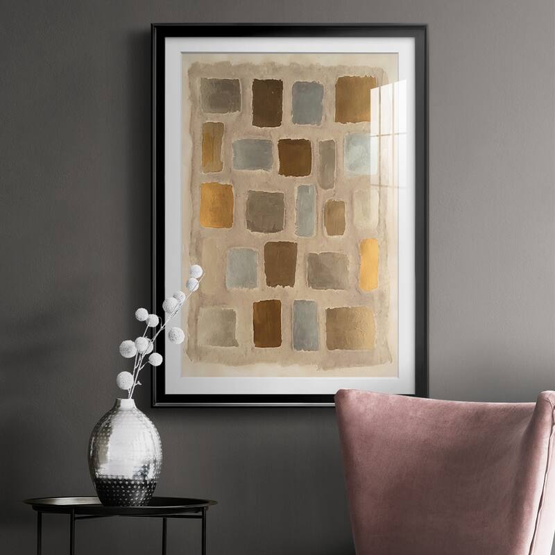 Sand Shaped II Premium Framed Print - Ready to Hang