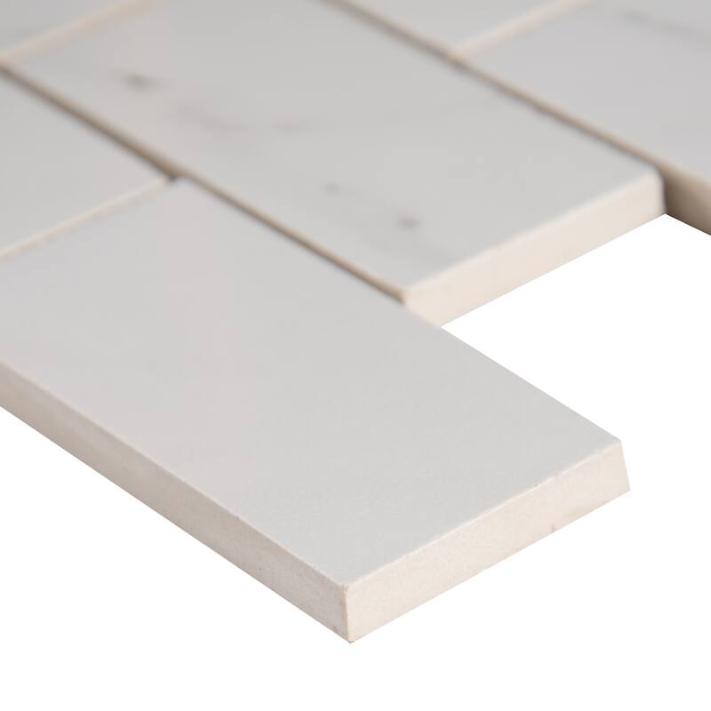 Ackland AKN-P-AZ2X4SWP-CA Azira - 12" x 12" Porcelain Brick Wall