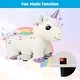 preview thumbnail 6 of 8, Gymax 6V Electric Animal Ride On Toy Unicorn Kids Plush Ride-on w/