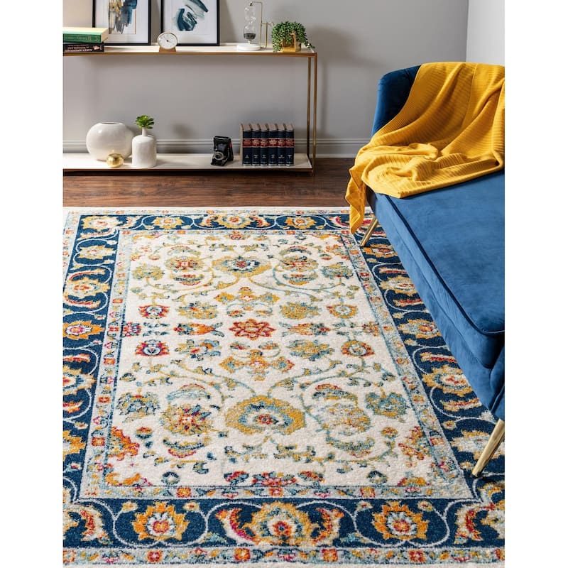Traditional Taylor Collection Area Rug - Multi - 7'10"x10'