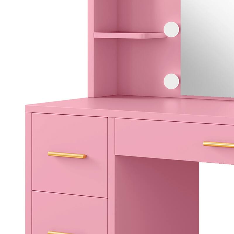 Moasis Makeup Vanity with LED Mirror