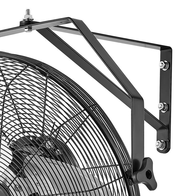 18 Inch Industrial Wall Mount Fan 3 Speed 4000 CFM Garage Workshop Fan