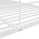 preview thumbnail 32 of 31, Full XL Over Queen Metal Bunk Bed with Chrome Finish, Safety Guardrails, Space-Saving Design, Easy Assembly