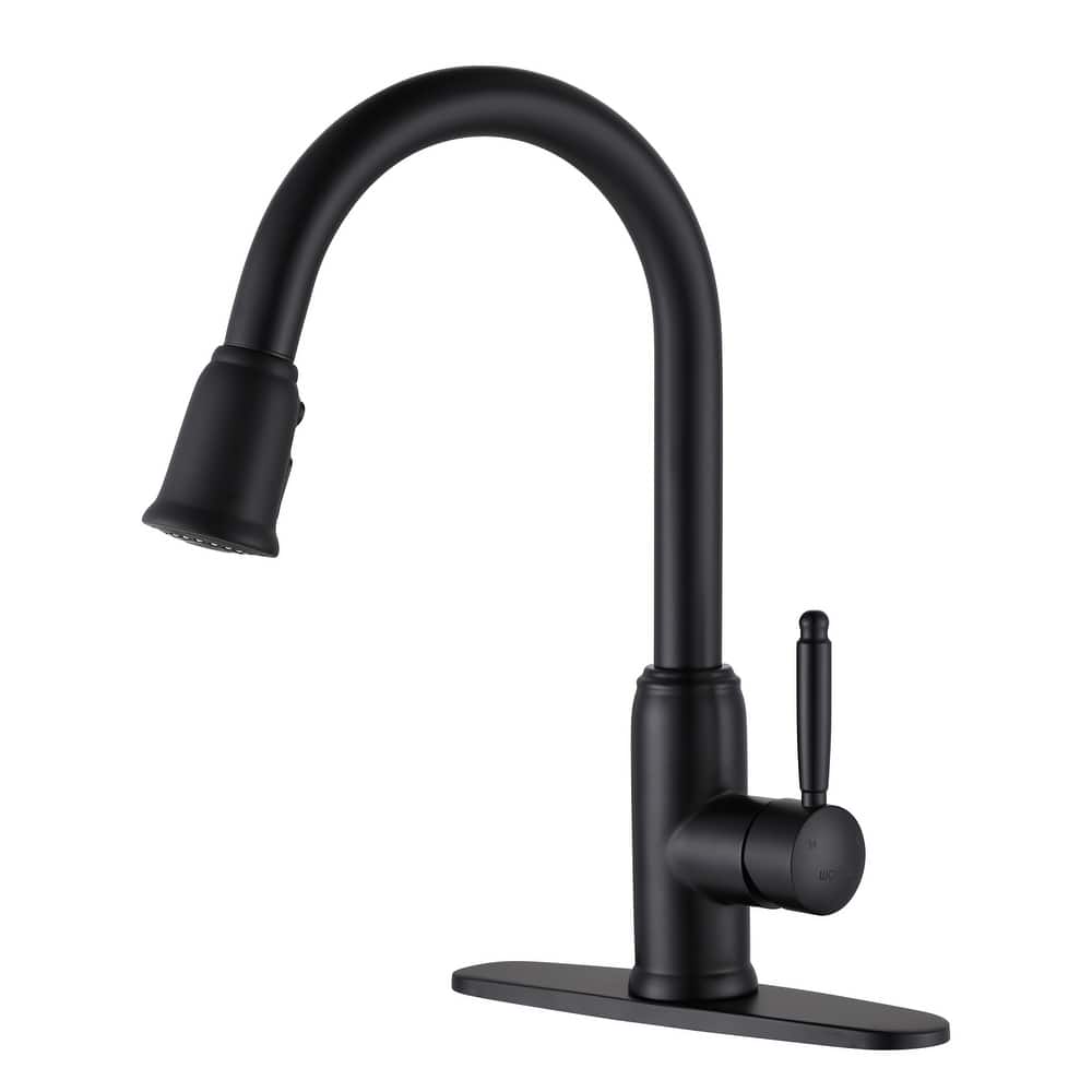 WOWOW Pull Down Sprayer Kitchen Faucet