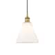 Option Brushed Brass / Matte White