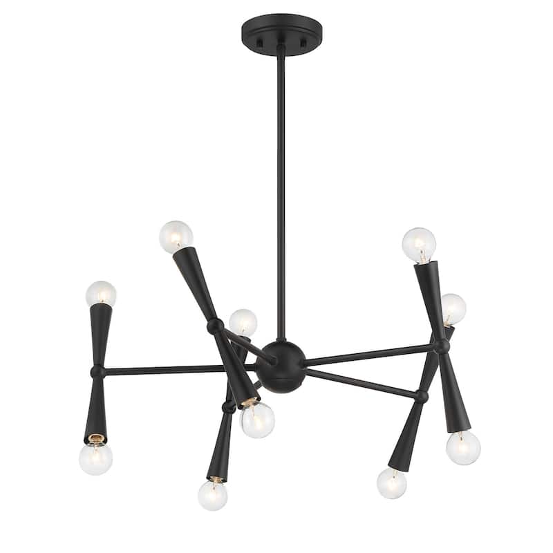 Bellevue SHCH39739 10 Light 24" Wide Sputnik Chandelier