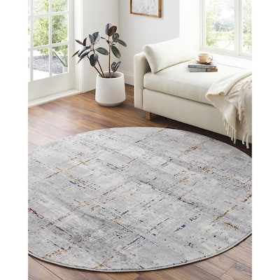 Livabliss Industrial Aisha Abstract Area Rug