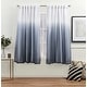 preview thumbnail 19 of 26, ATI Home Crescendo Lined Blackout Hidden Tab Curtain Panel Pair