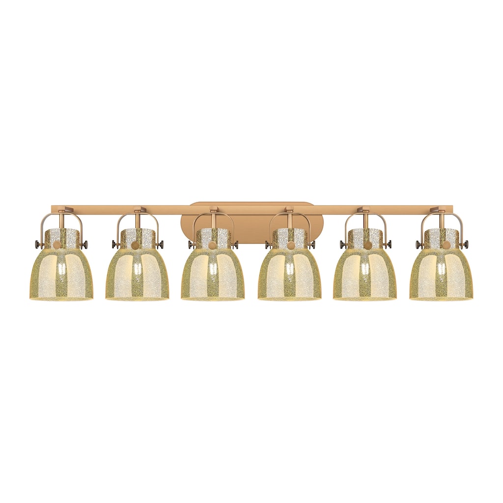 Innovations Lighting 423-6W-11-46 Pilaster II Bell Vanity Pilaster II