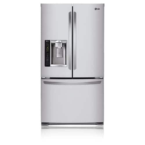 Shop Lg Lfx25974 25 Cu Ft French Door Refrigerator With Pull Out Freezer Drawer And Ice And Water Dispenser Overstock 17401275