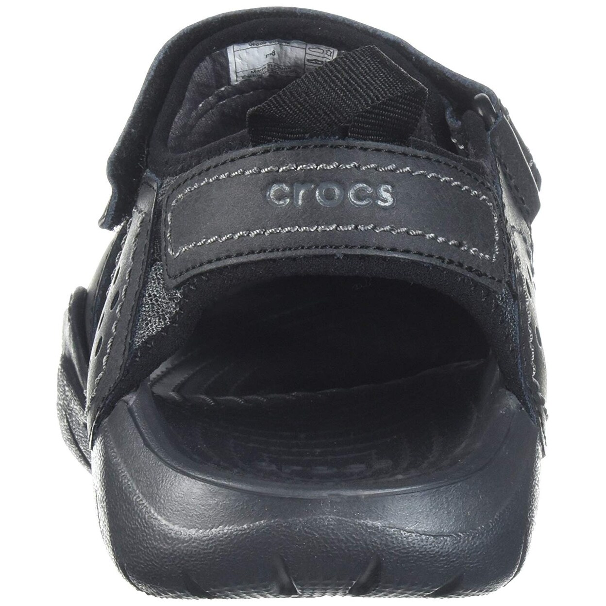 crocs leather fisherman
