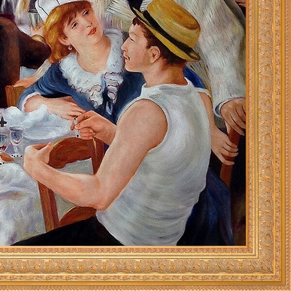 Pierre-Auguste Renoir 'Luncheon of the Boating Party' Hand Painted