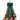 25PCS Green Satin Christmas Tree Topper & Ribbon Bows Set, Wired Edge Long Tail Bows for Tree, Wreath, Garland, Gifts.
