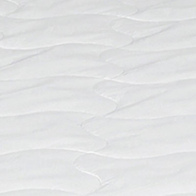 Sly 6 Inch Twin Size Mattress Set of 2, Medium Polyurethane Foam Core