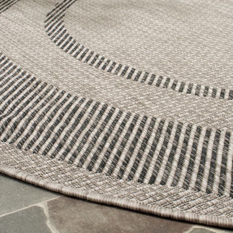 SAFAVIEH Courtyard Shpresa Indoor/ Outdoor Waterproof Patio Backyard Rug