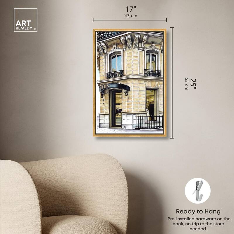 Doll Memories - Glamorous Drama Canvas by Art Remedy