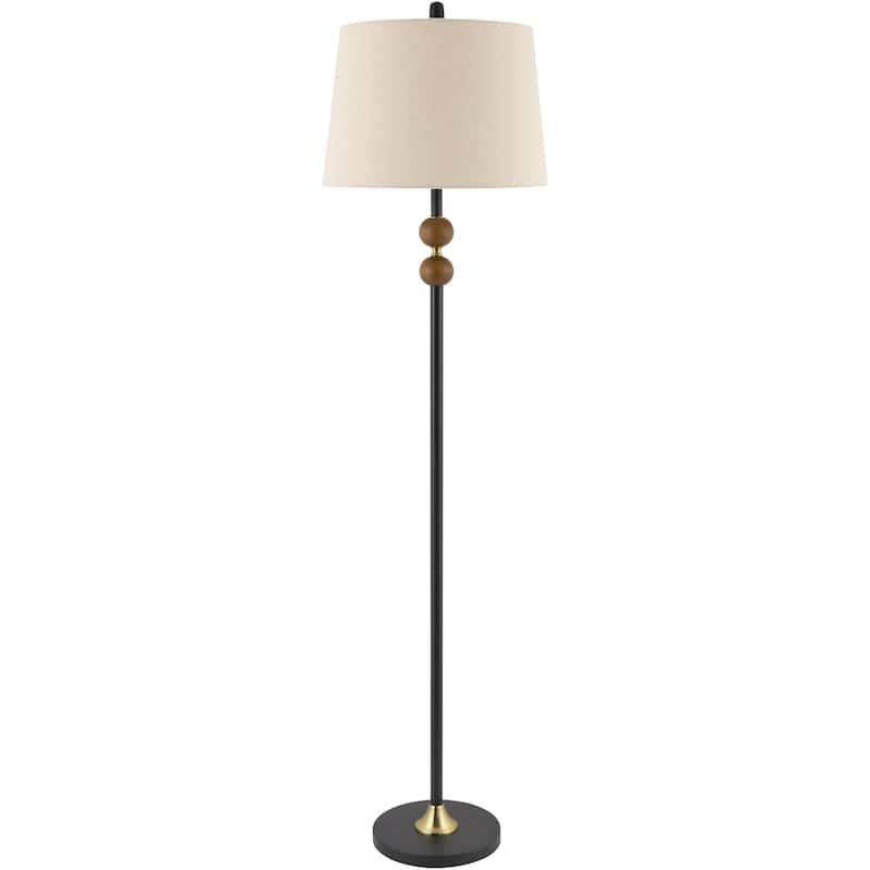 Livabliss Ragay Traditional Accent Floor Lamp - 61"H x 16"W x 16"D
