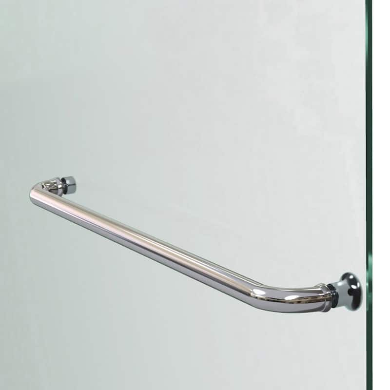 DreamLine Aqua Ultra 57-60 in. W x 30 in. D x 58 in. H Hinged Tub Door with Return Panel - 30" x 57" - 60"