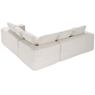 UIMOSO Modular Sectional Sofa, Modular Sofa Deep Seat, Cloud Sectional Couch with High Rebound Sponge and Density