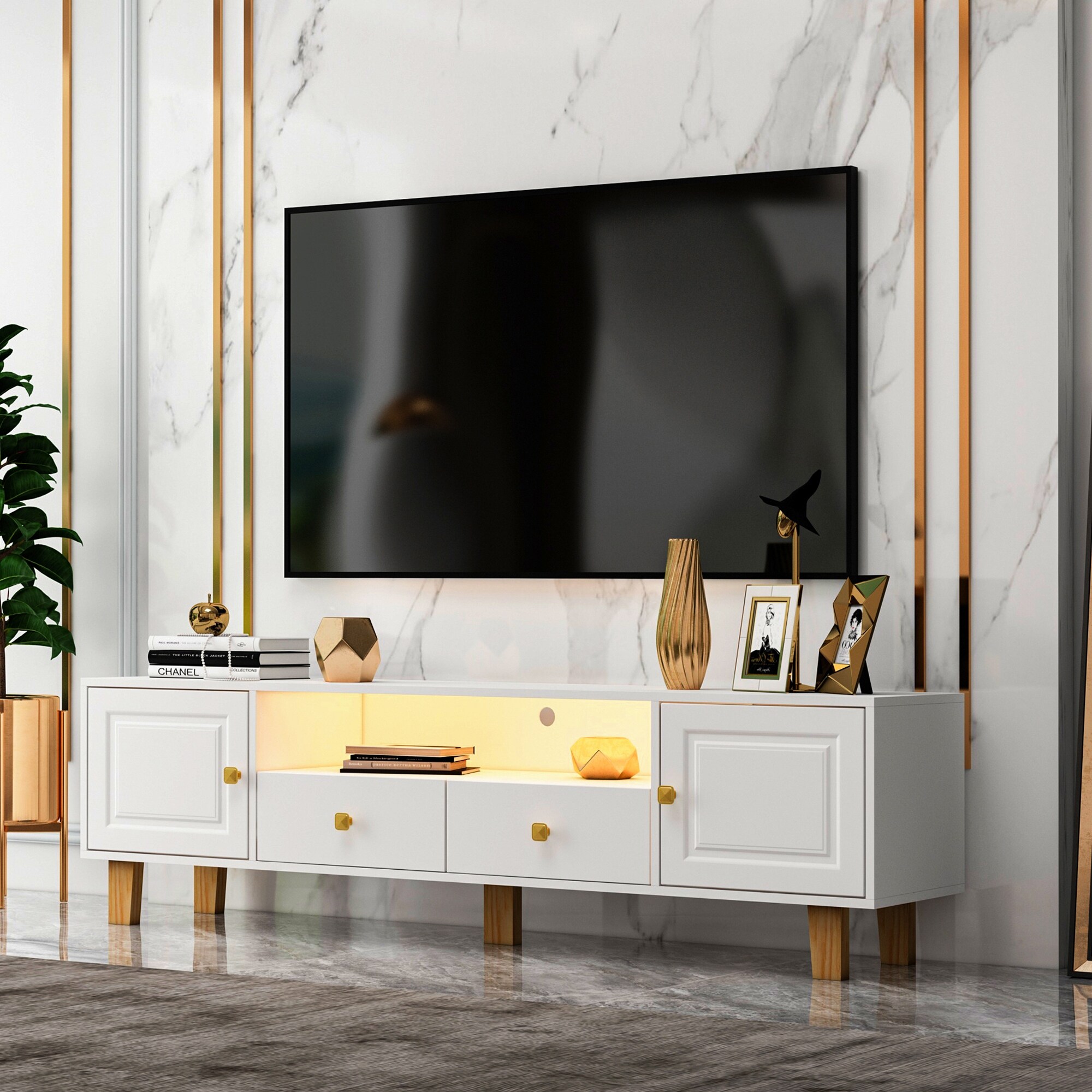 65 inch tv stand cheap with drawers