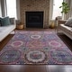 preview thumbnail 53 of 101, Machine Washable Indoor/Outdoor Boho Global Chantille Rug