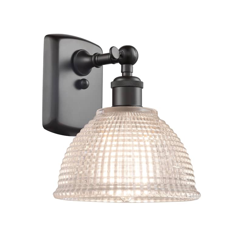 Innovations Lighting Arietta 10" Tall Bathroom Sconce - Oil Rubbed Bronze / Clear